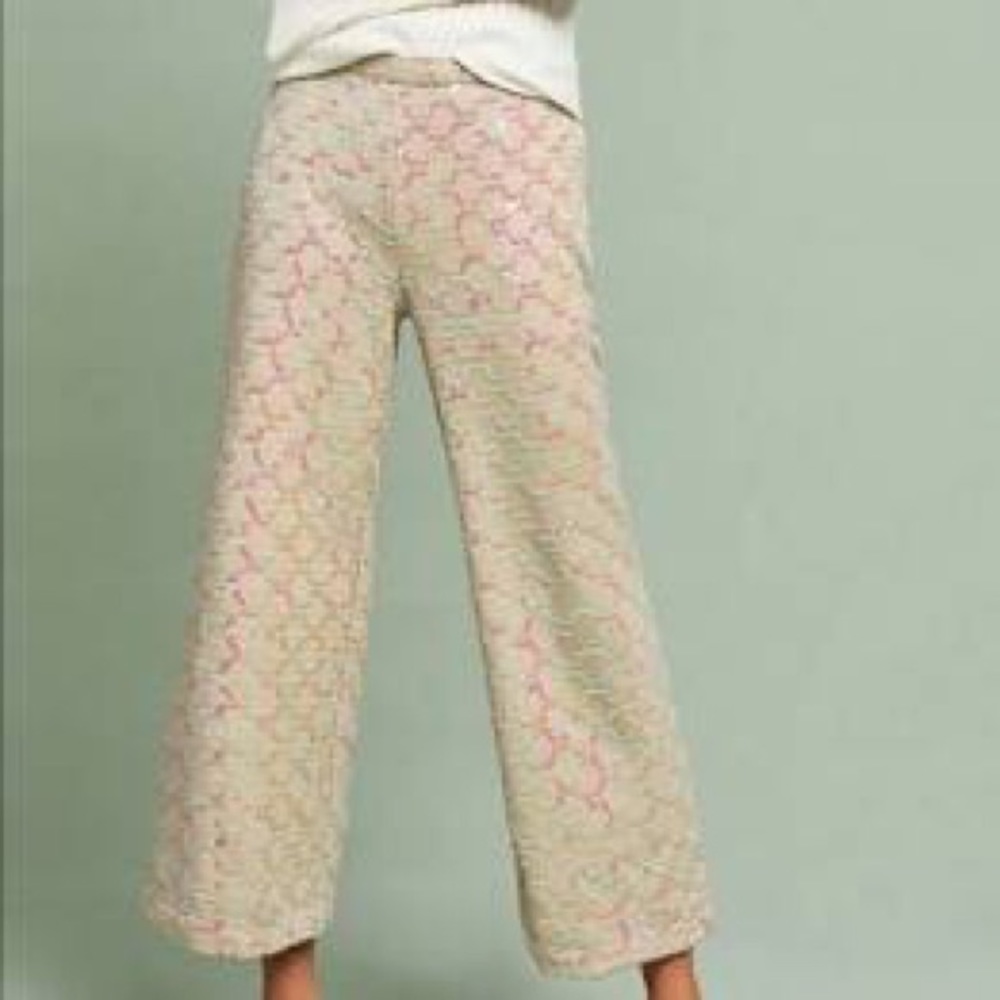 ANTHROPOLOGIE SHOW STOPPER SEQUIN PANTS